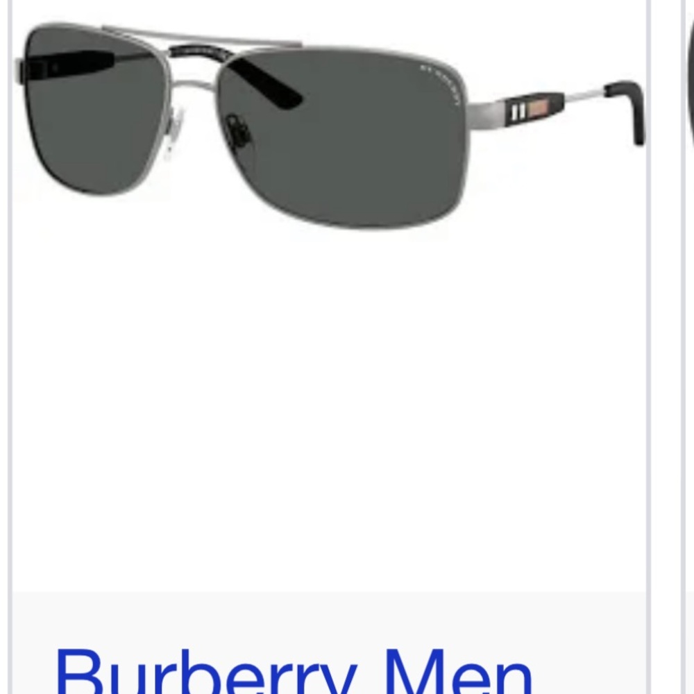 Burberry Men's Black Sunglasses b3074 nib